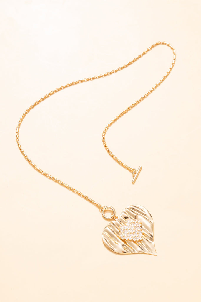 Heart Eye Gold Fashion Necklace - Nakamol