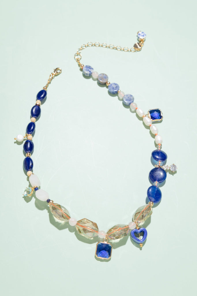Philly Lapis Beaded Necklace - Nakamol