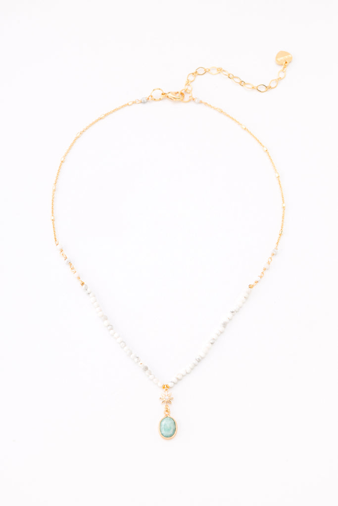 Odessa Soothing Stone Necklace - Nakamol