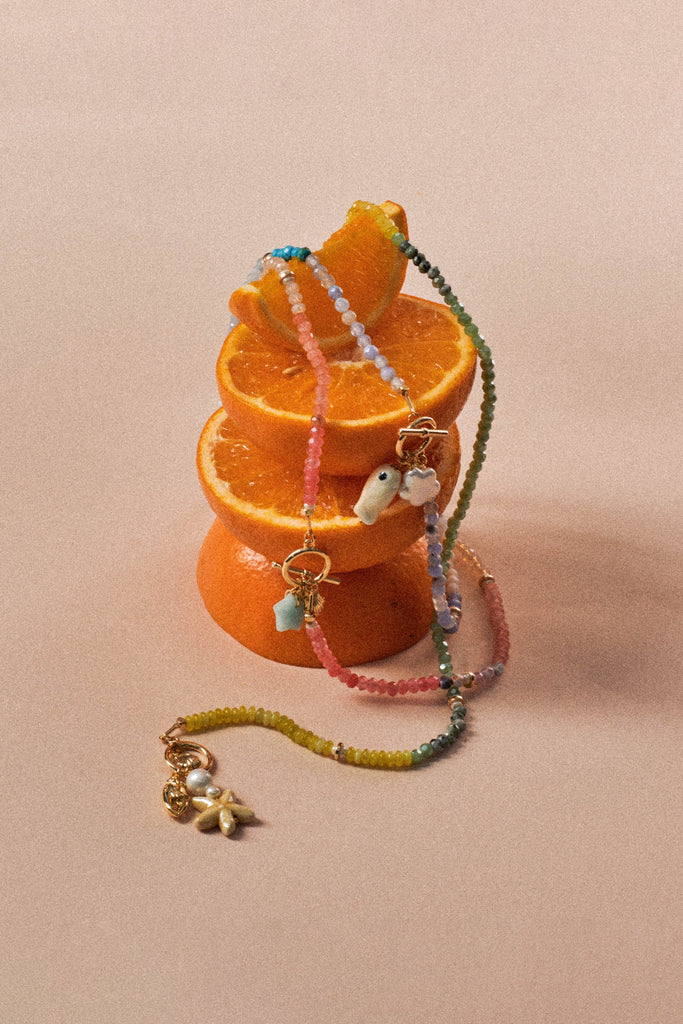 Sunshine Pearl Beaded Necklace - Nakamol