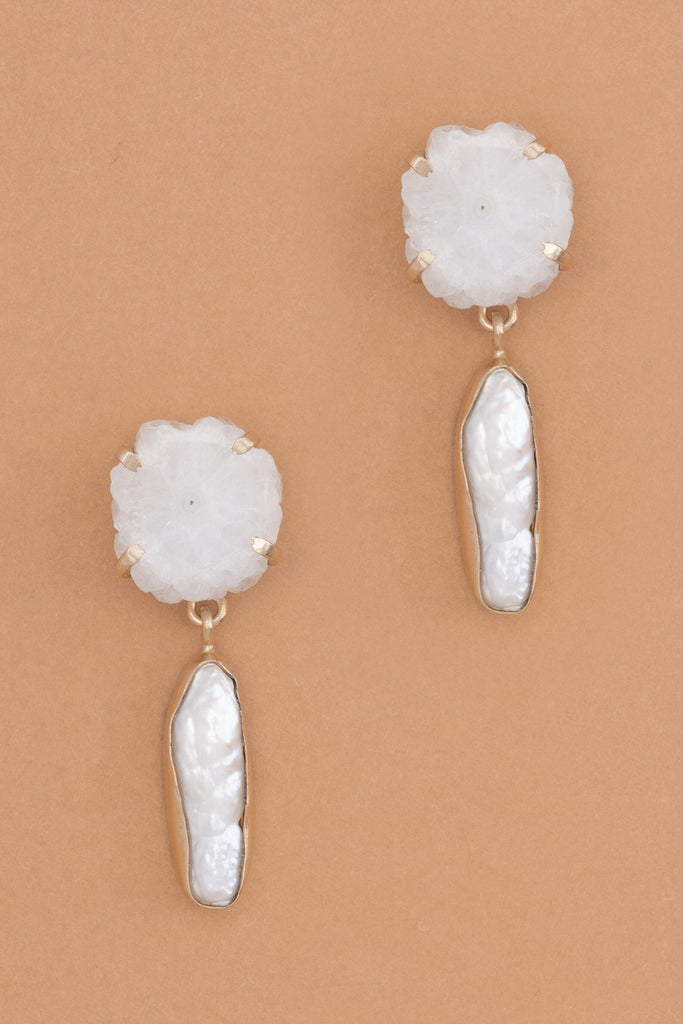 Alabaster Drop Earrings - Nakamol