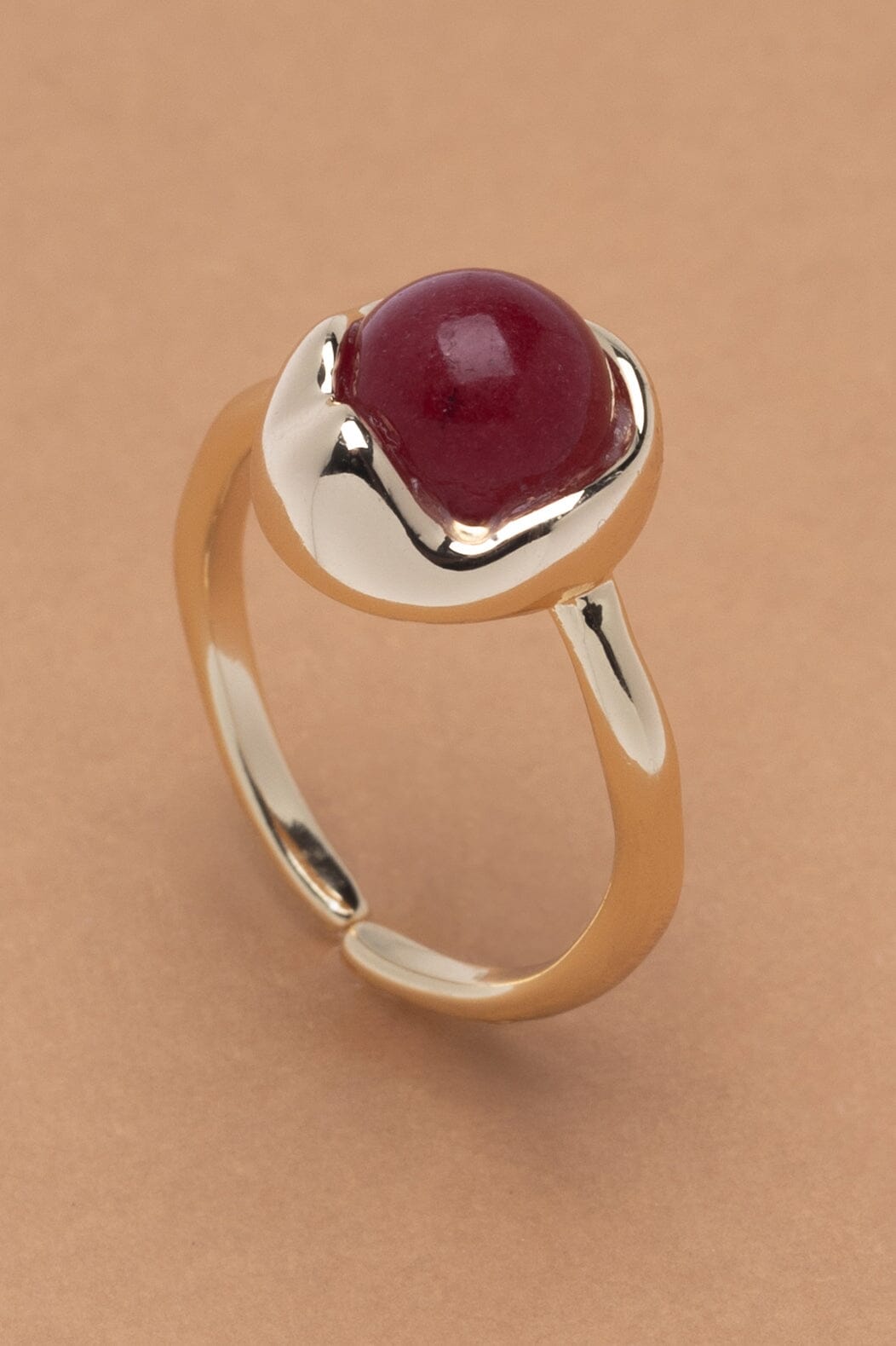 Ruby Gold Ring - Nakamol