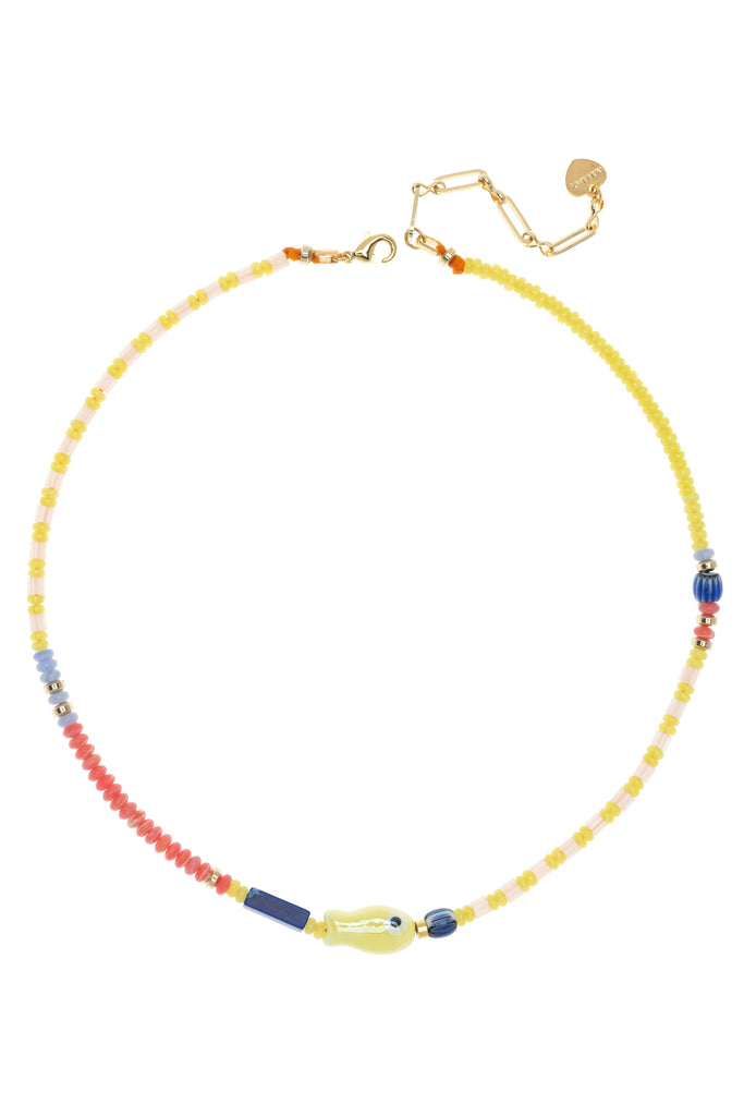 Lemon Cherry Beaded Necklace - Nakamol