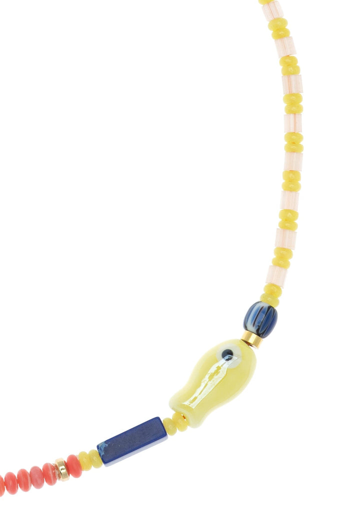 Lemon Cherry Beaded Necklace - Nakamol