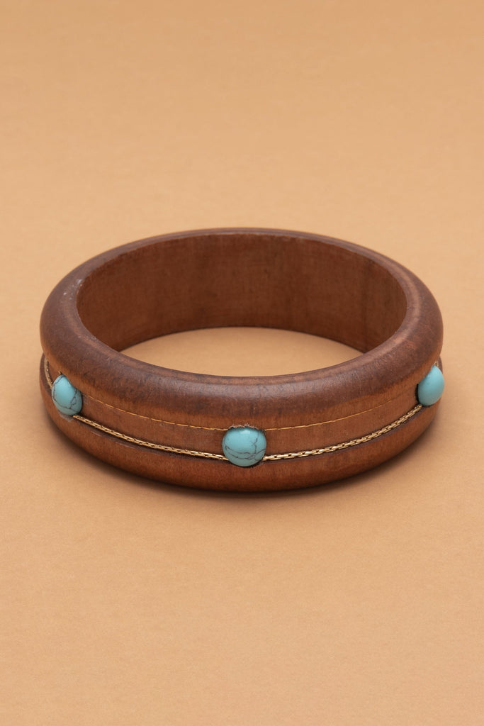Caramel Brown Bangle - Nakamol