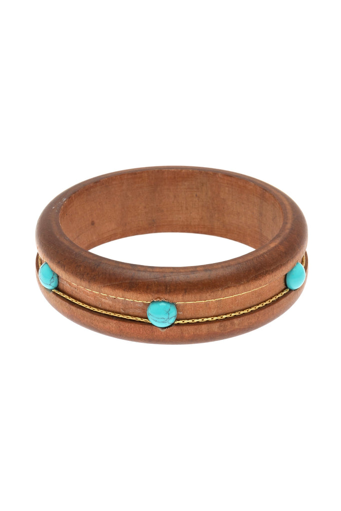 Caramel Brown Bangle - Nakamol