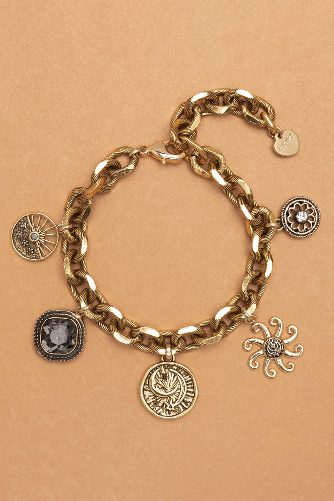 Gold Coin Treasure Bracelet - Nakamol