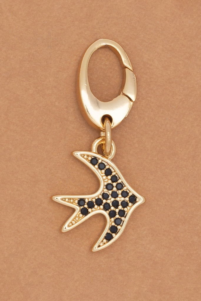 Bird Oval Charm - Nakamol