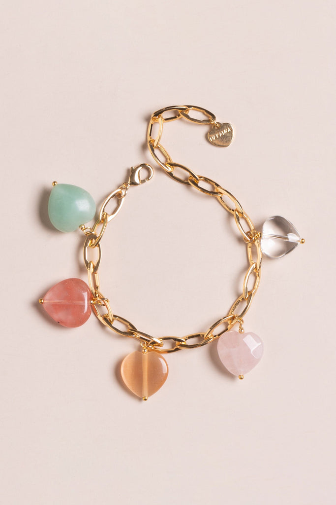 Charm of Hearts Bracelet - Nakamol