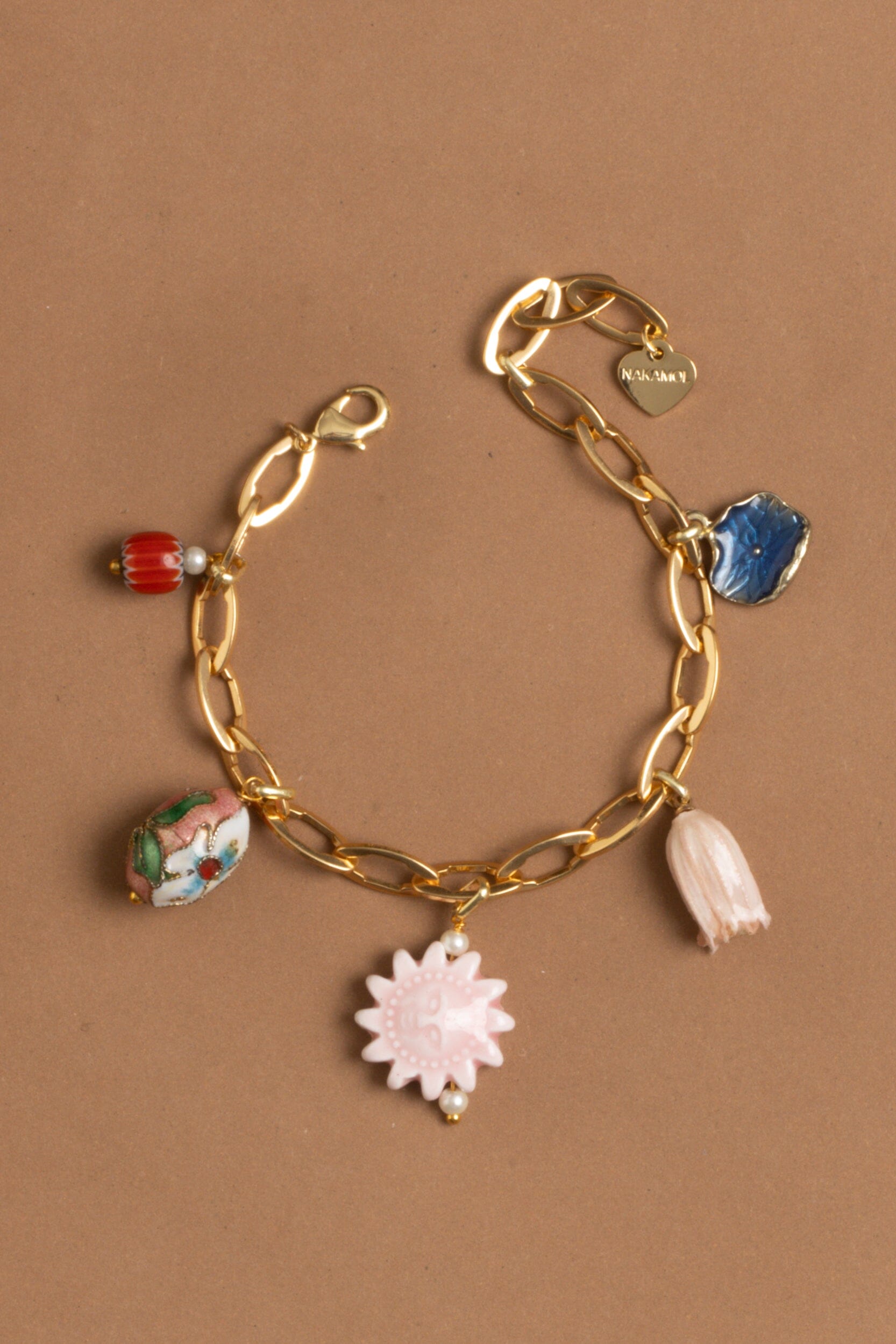 Summer Mix Stone Charm Bracelet Nakamol