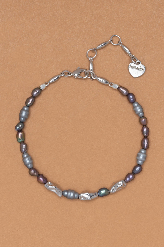 Mix Pearl Strand Bracelet - Nakamol