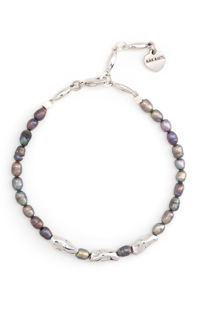Mix Pearl Strand Bracelet - Nakamol