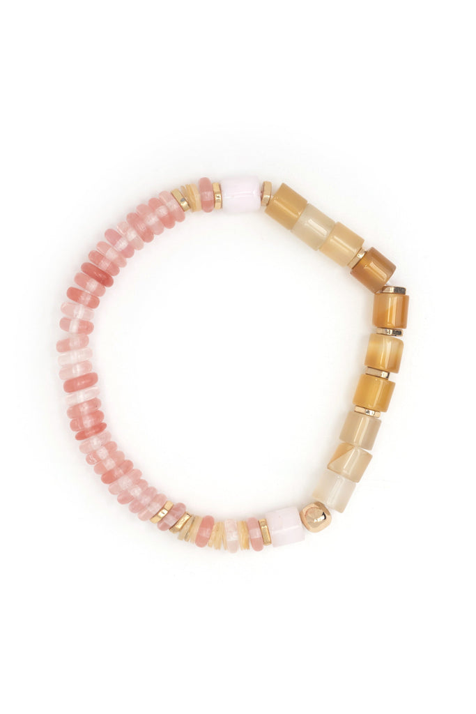 Chunky Sandy Beach Stretchy Bracelet - Nakamol