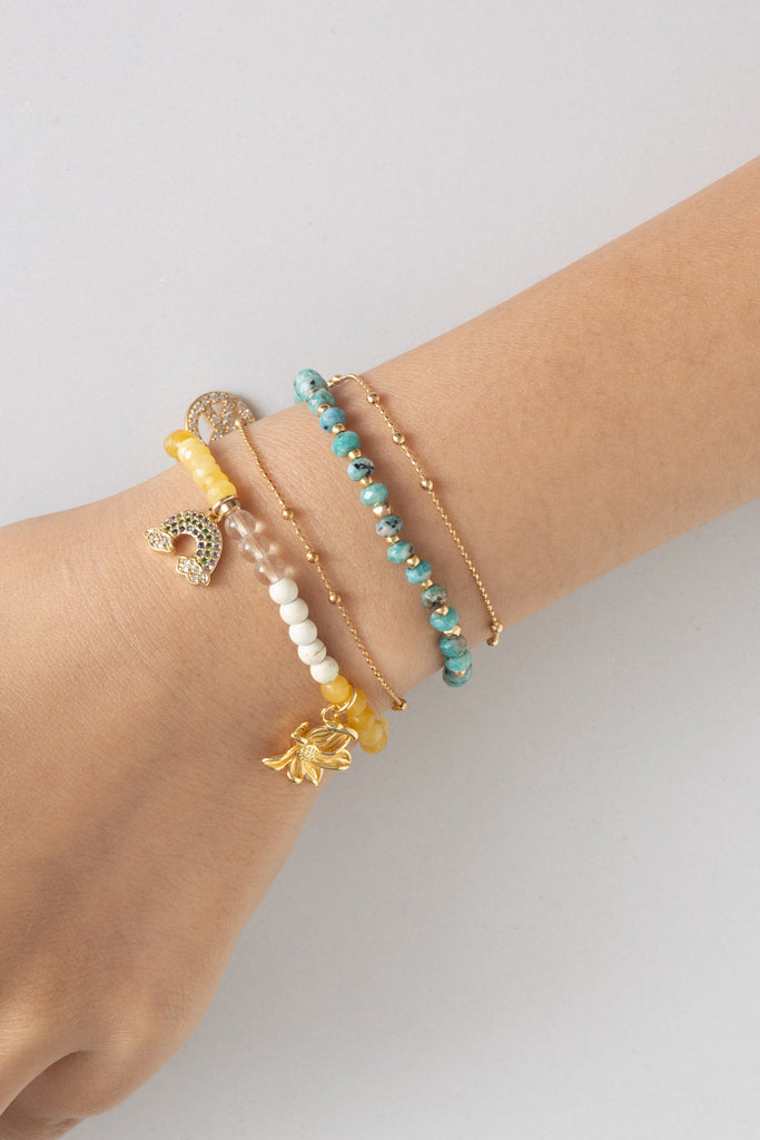 Amazonite Lucky Charm Bracelet - Nakamol