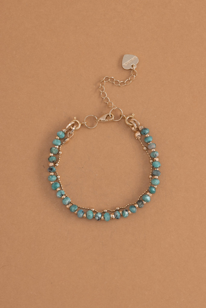 Amazonite Lucky Charm Bracelet - Nakamol