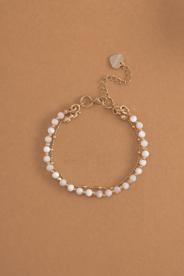 Moonstone Lucky Charm Bracelet - Nakamol