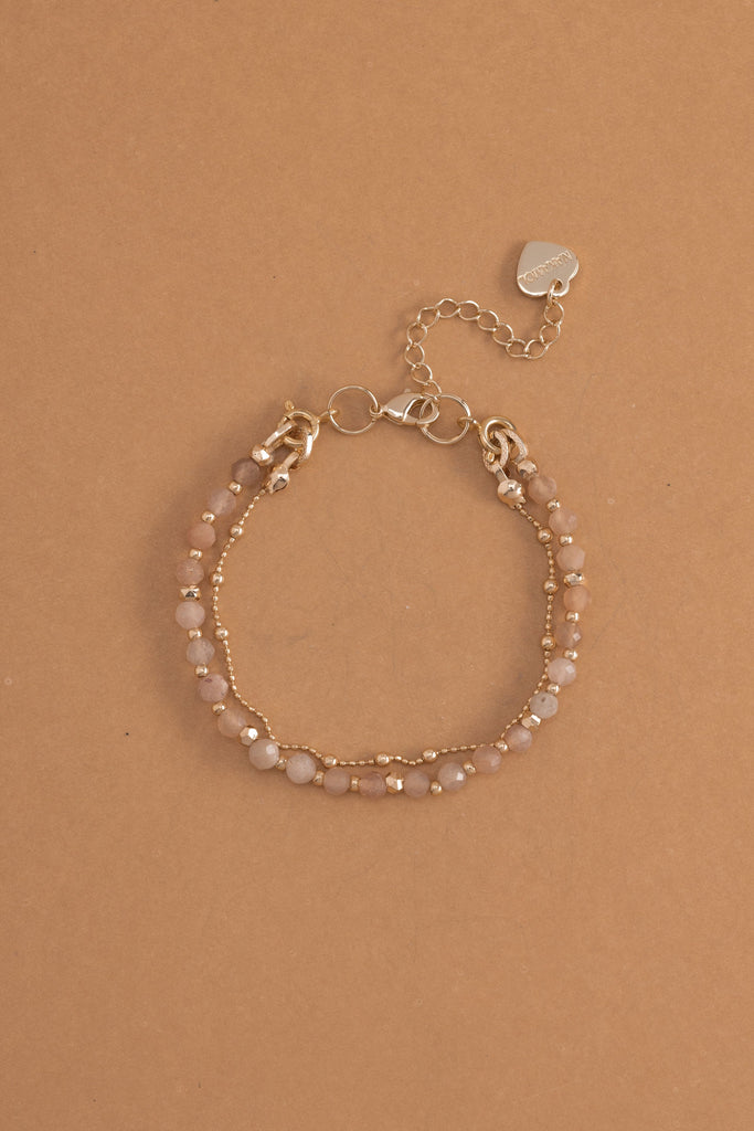 Sunstone Lucky Charm Bracelet - Nakamol