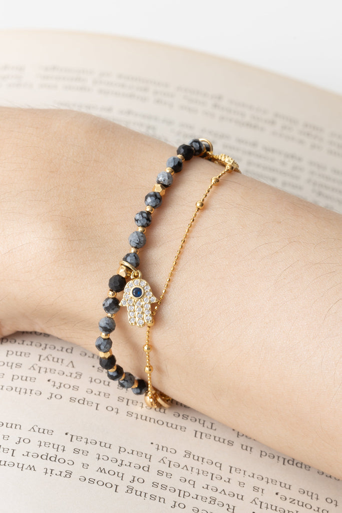 Pyrite Lucky Charm Bracelet - Nakamol