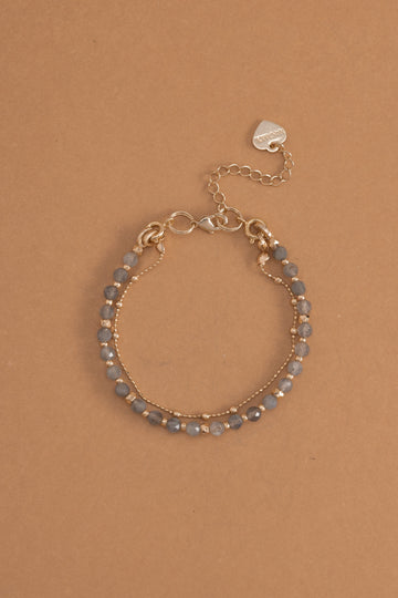 Labradorite Lucky Charm Bracelet - Nakamol