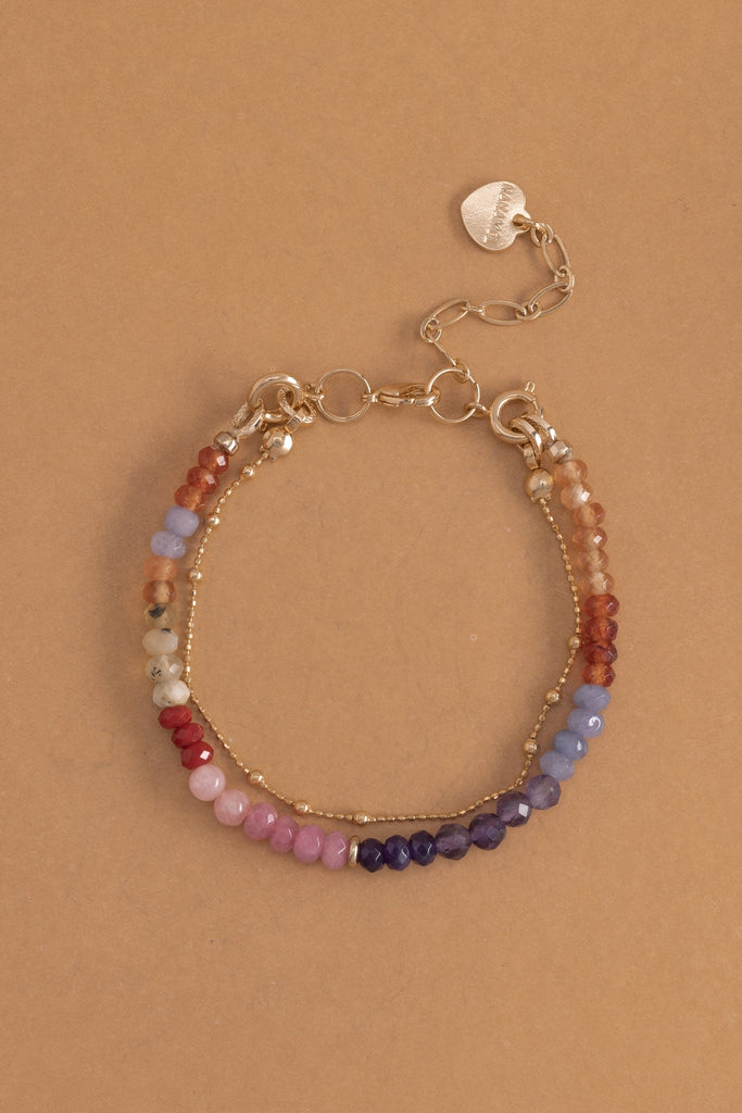 Mix Colorful Lucky Charm Bracelet - Nakamol