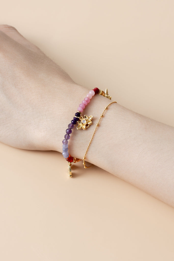 Mix Colorful Lucky Charm Bracelet - Nakamol