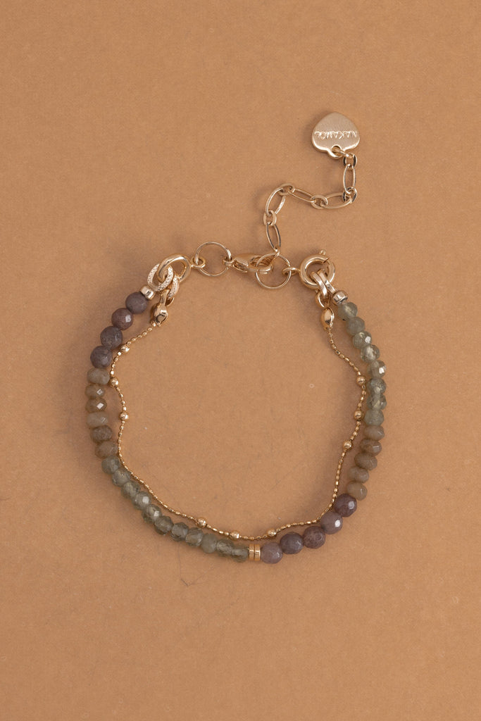 Mix Peridot Lucky Charm Bracelet - Nakamol