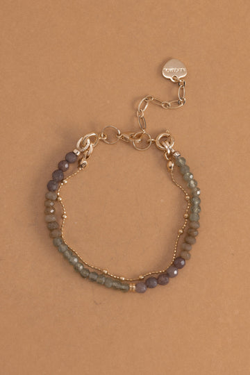 Mix Peridot Lucky Charm Bracelet - Nakamol