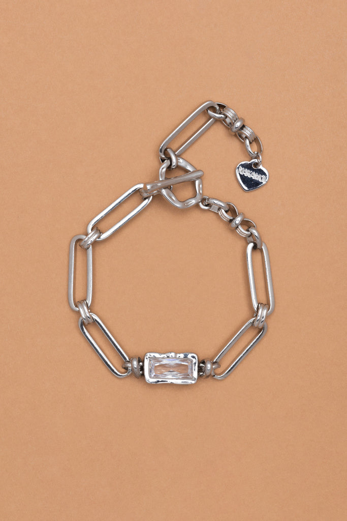 Silver Chunky Chain Bracelet - Nakamol