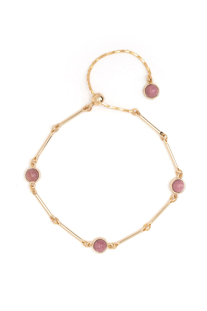 Nude Stone Gold Bracelet - Nakamol