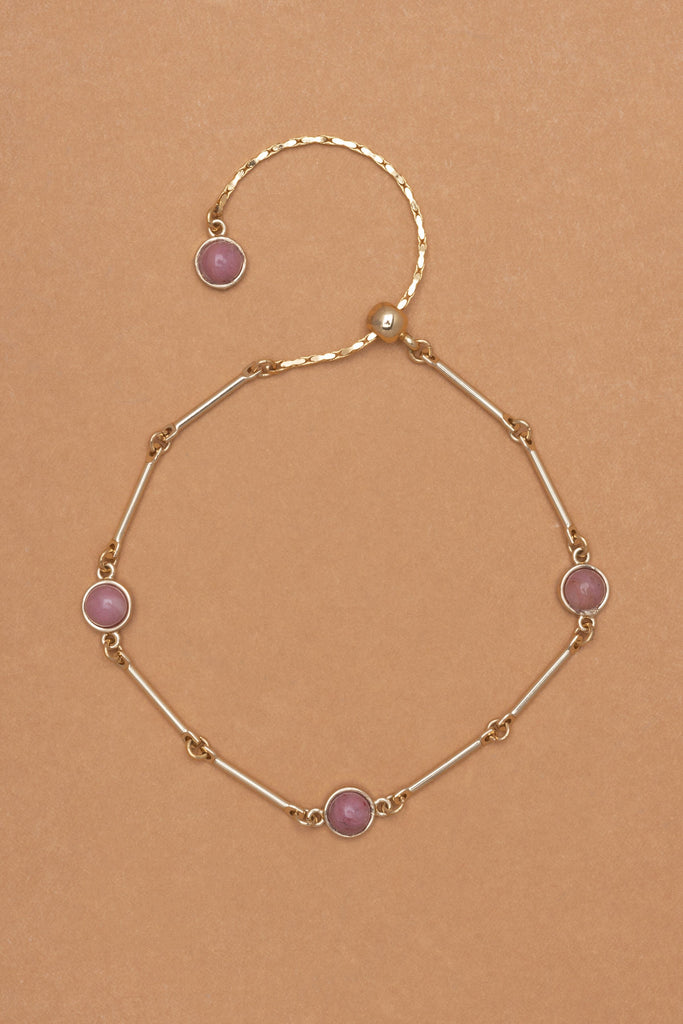 Nude Stone Gold Bracelet - Nakamol