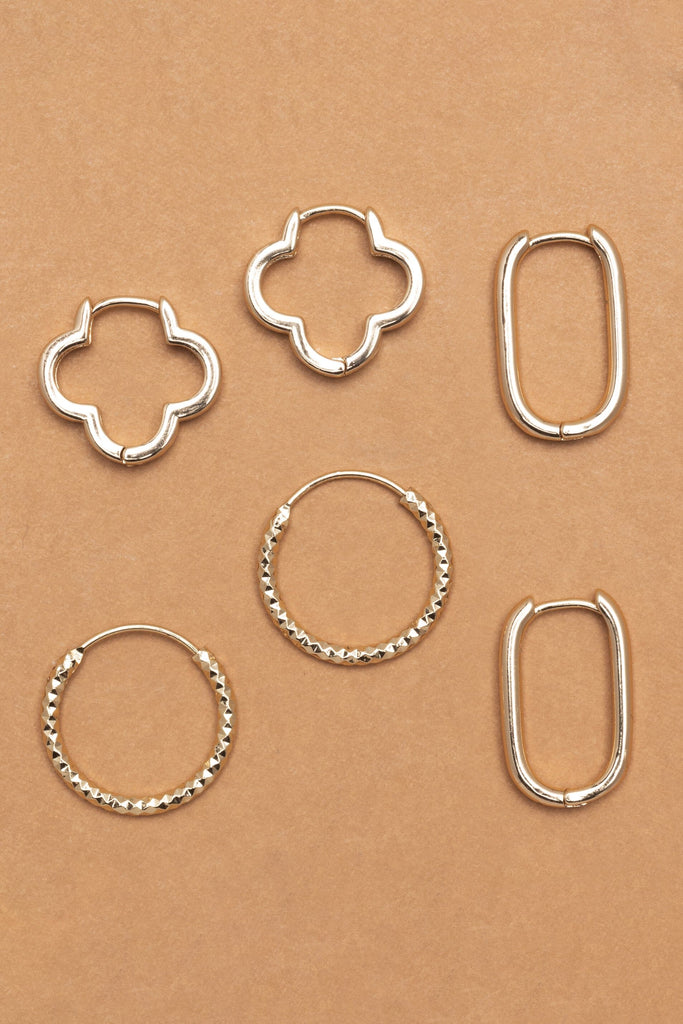 Everyday Glam Earring Set - Nakamol