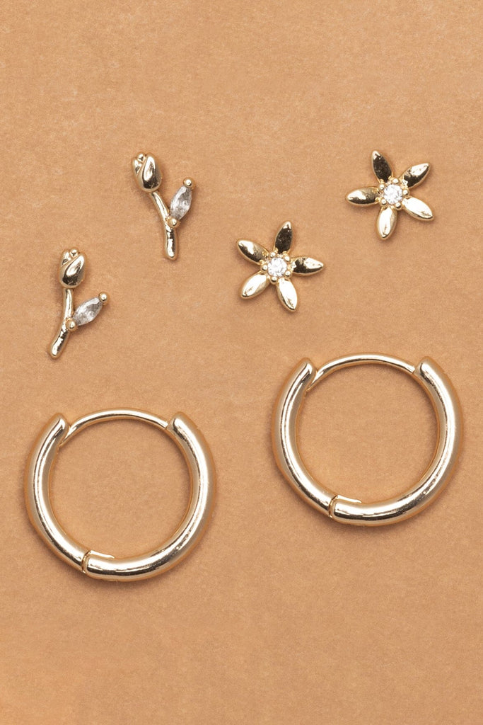 Bloom and Shine Earring Set - Nakamol