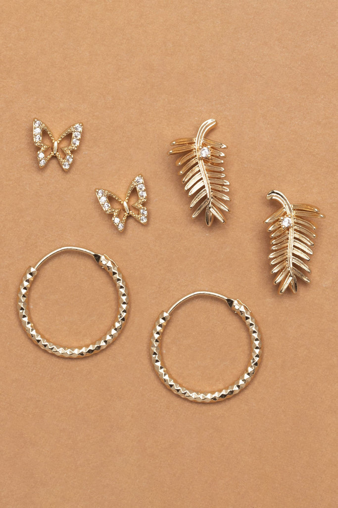 Butterfly Kisses Earrings Set - Nakamol