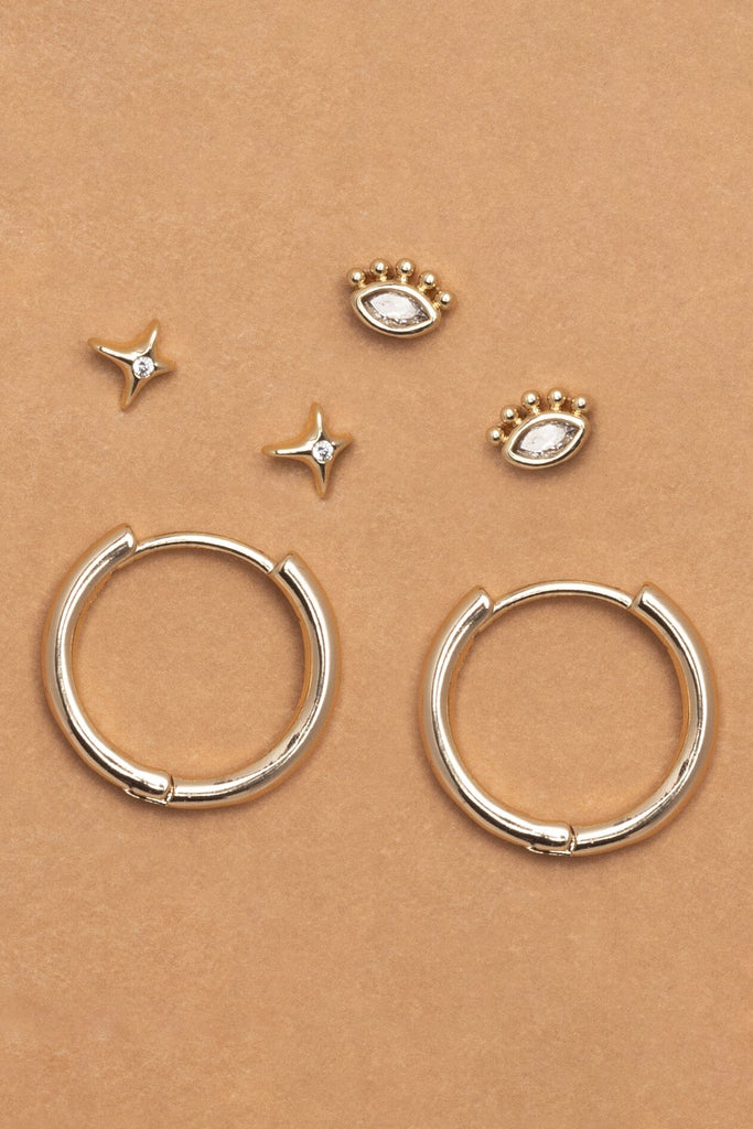 Starlight Drizzle Earrings Set - Nakamol