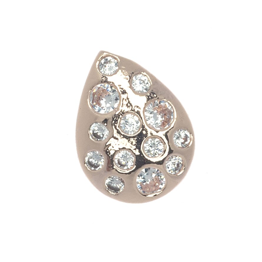 RUTILATED AGATE TEARDROP EARRINGS - Nakamol