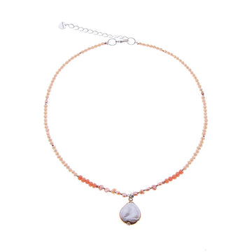 Coin Pearl Beaded Necklace - Nakamol