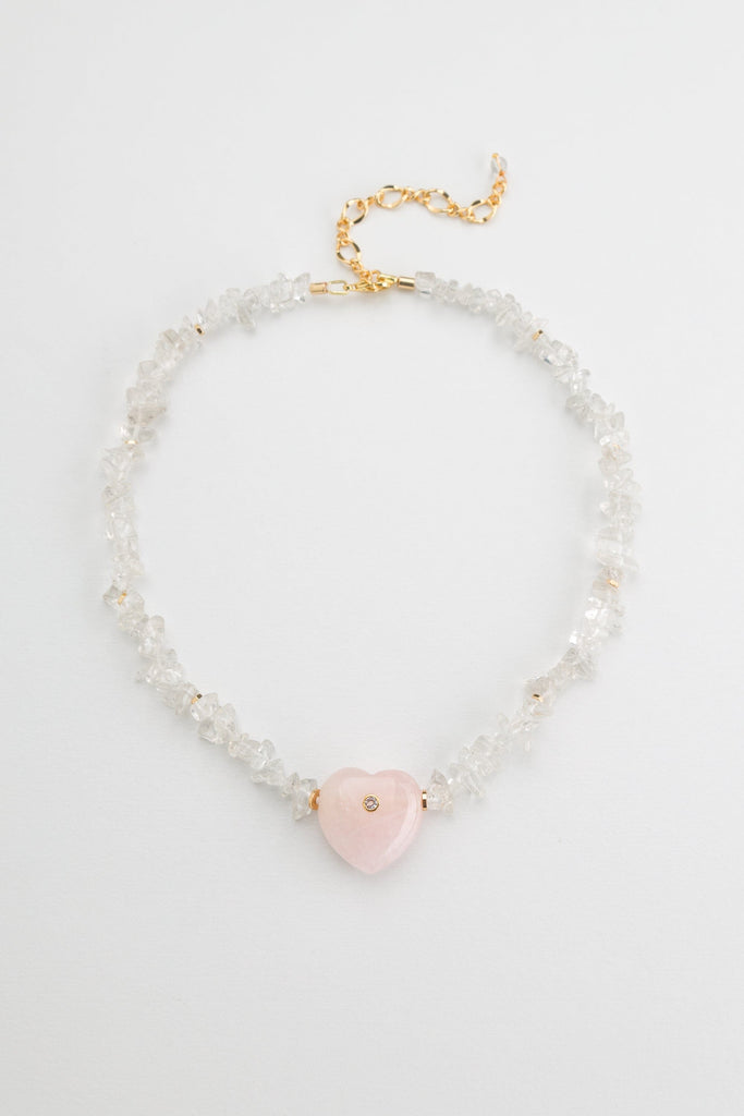 Crystal Heart Necklace - Nakamol