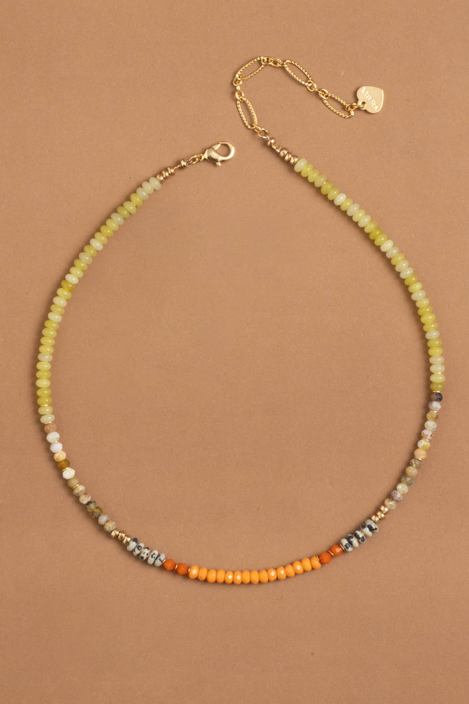 Sunshine Lemon Beaded Neckalce - Nakamol