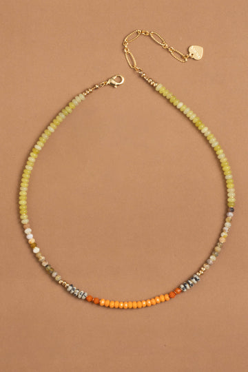 Sunshine Lemon Beaded Neckalce - Nakamol
