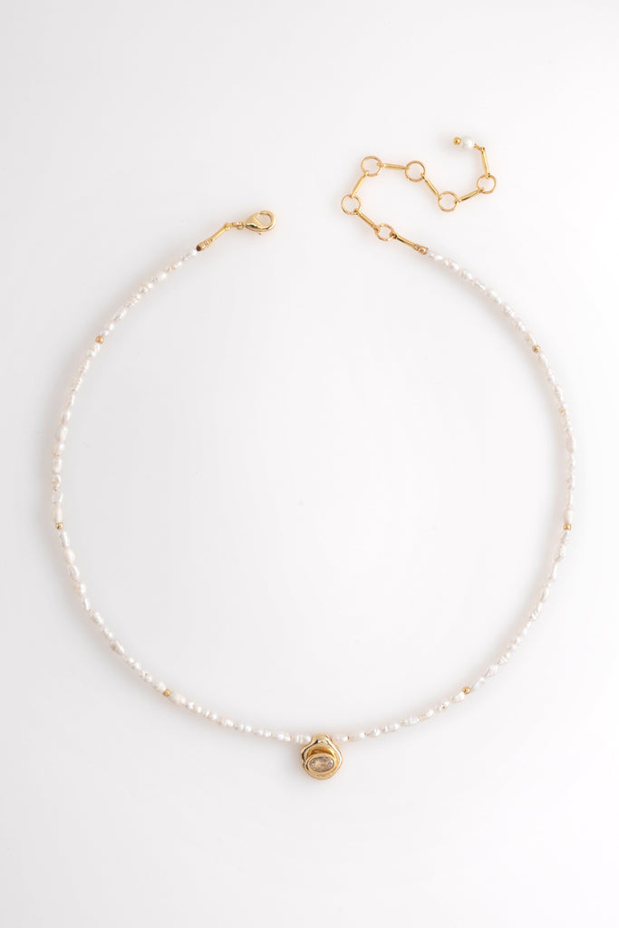 Crystal Single Strand Necklace - Nakamol