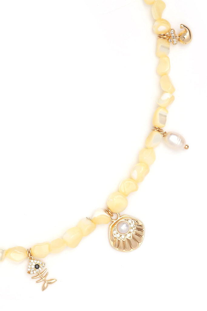 Dainty Shell Sunshine Necklace - Nakamol