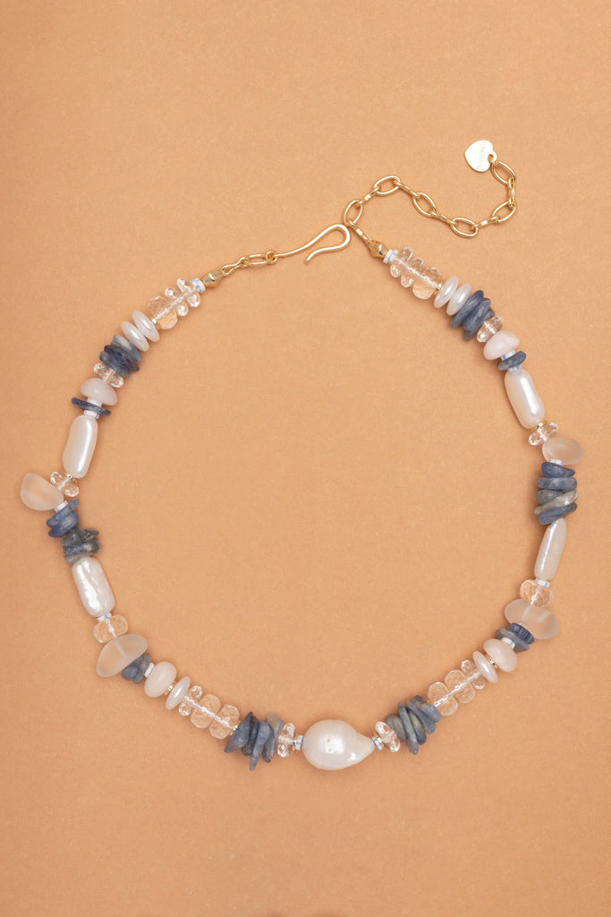 Montana White Mix Necklace - Nakamol