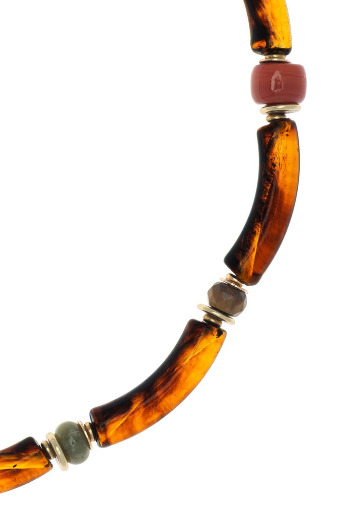 TIGER EYE POWER NECKLACE - Nakamol