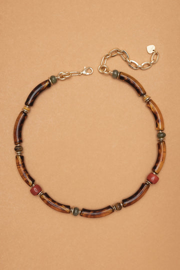 TIGER EYE POWER NECKLACE - Nakamol