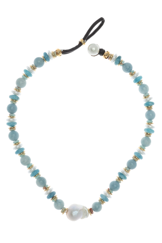 Montana White Necklace - Nakamol