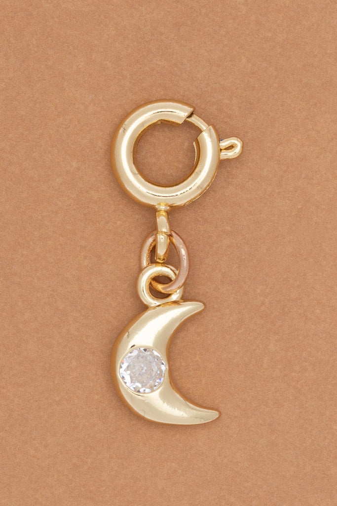 Crescent Ring Clasp Charm - Nakamol