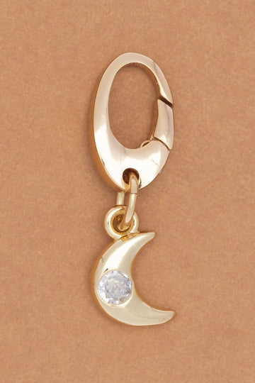 Crescent Oval Clasp Charm - Nakamol