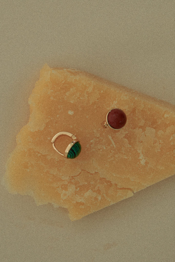 Malachite Jelly Earrings - Nakamol