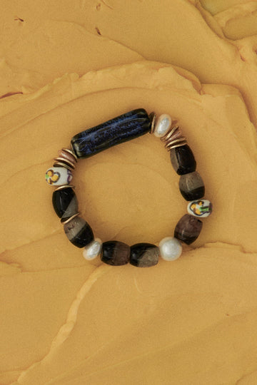 Lunakite Montana Beaded Stretchy Bracelet - Nakamol