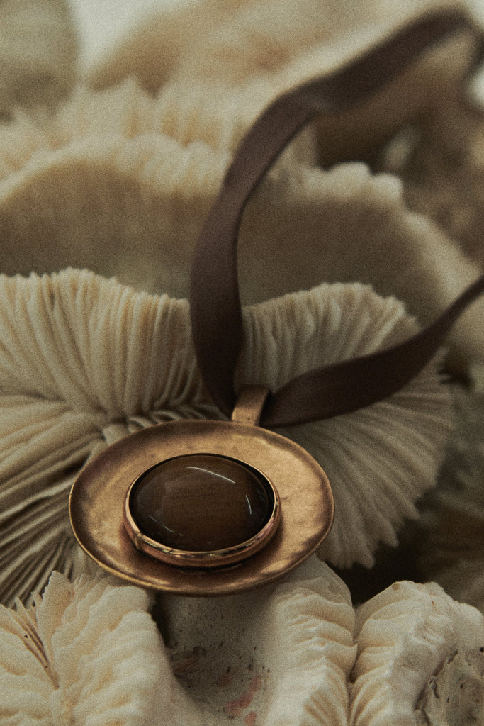 Tiger Eye Brown Necklace - Nakamol